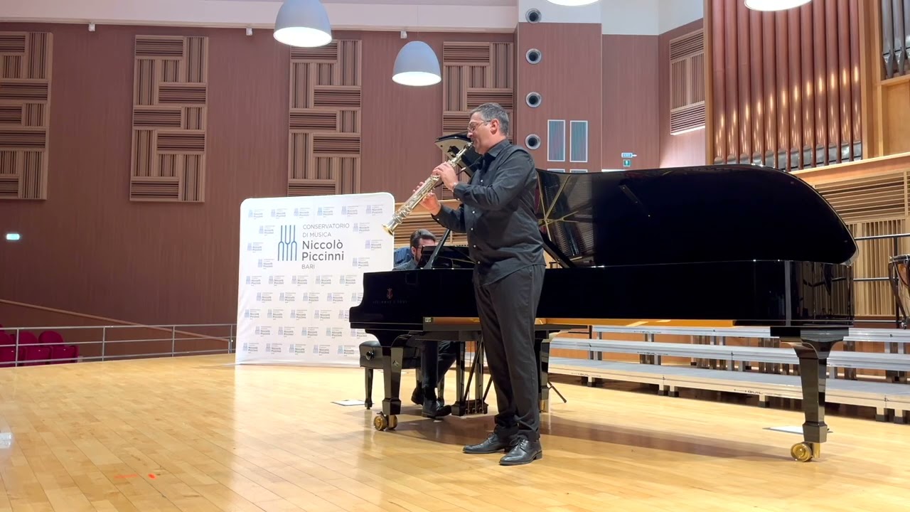 F. Poulenc, Sonata per Flauto - Alessandro Trianni sax soprano, Corrado Fondacone pianoforte