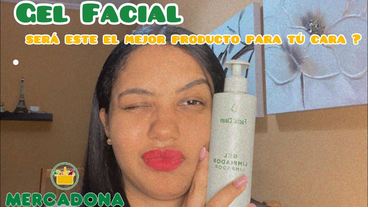 Probando Gel Limpiador Facial de la marca Deliplus del MERCADONA