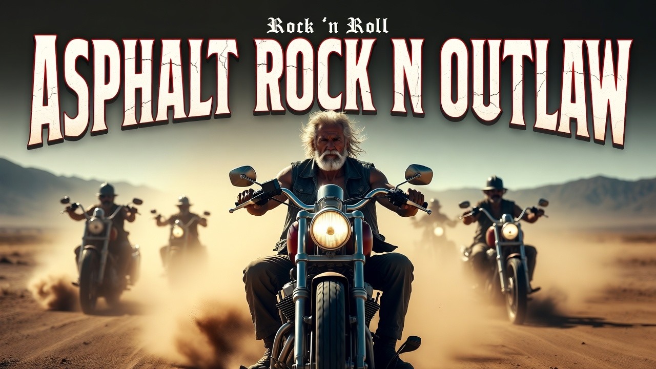 Asphalt Rock N Outlaw 🎸 Steel Horse Symphony 🔥 Rock n Roll Roars Across America
