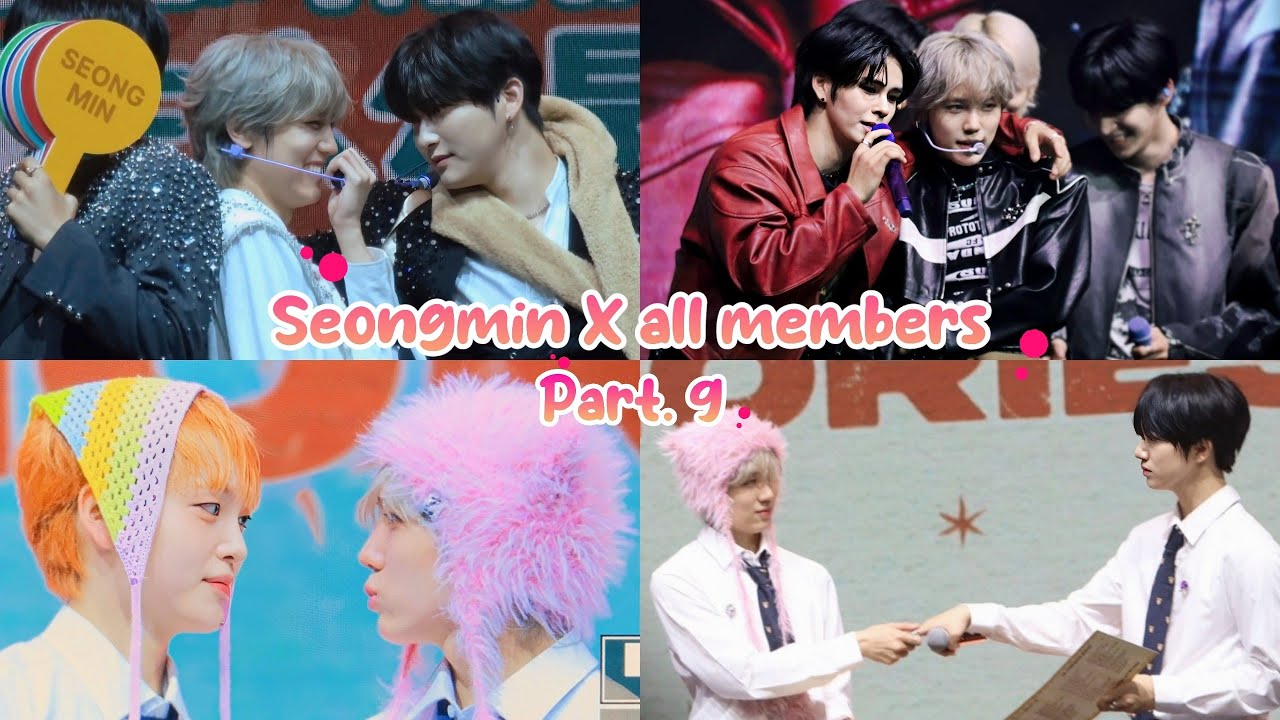 Seongmin x all members pt. 9 [cravity]