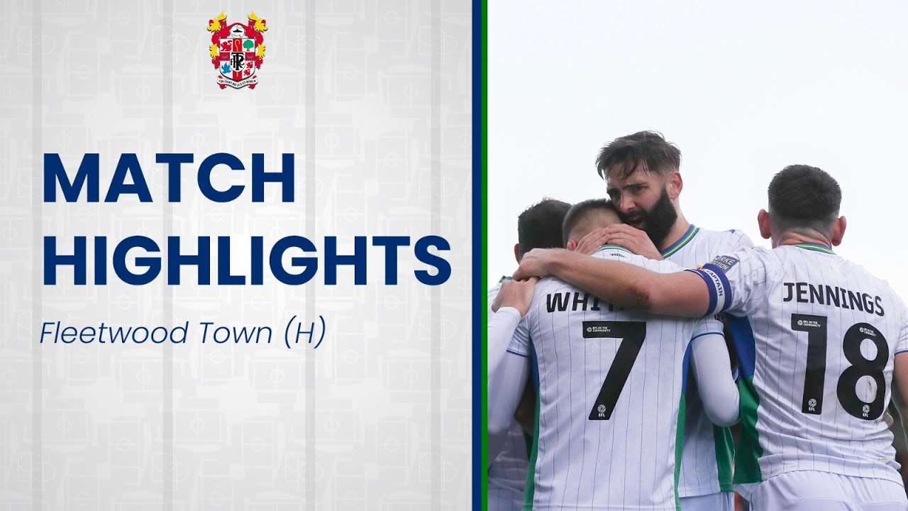 Match Highlights | Tranmere Rovers v Fleetwood Town (2025/26)
