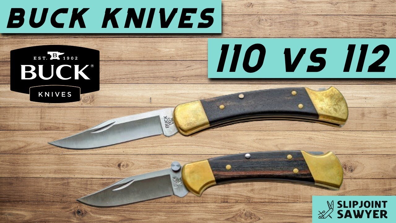 Поединок Buck Knife: 110 против 112