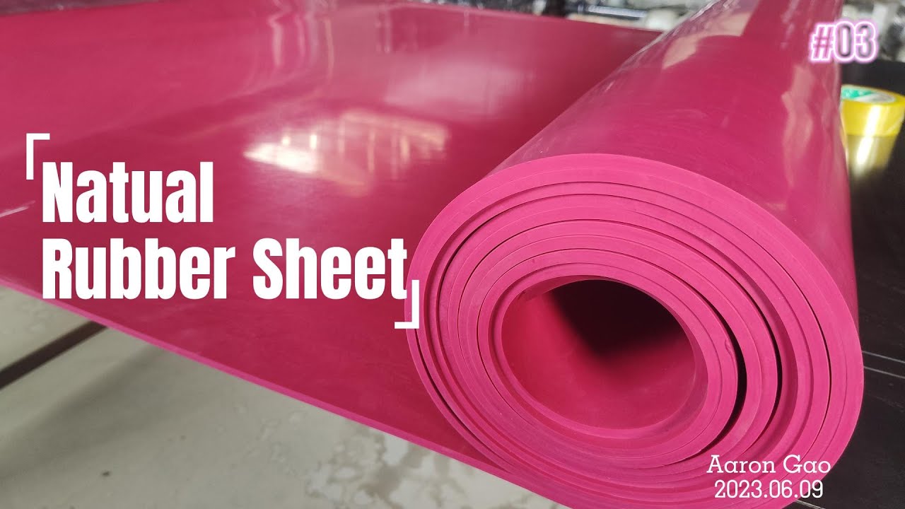 Natural Rubber Sheet: Product Showcase and Mining Applications | Explore the Versatility