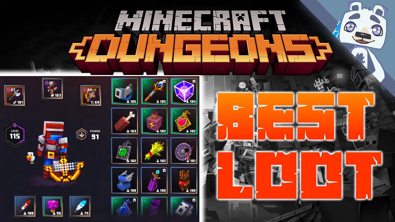 Как получить лучшую добычу в Minecraft Dungeons