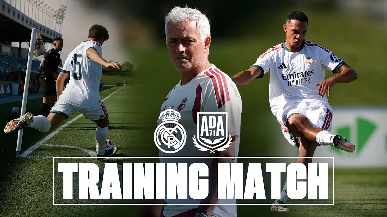 TRAINING MATCH | Real Madrid vs Alcorc&oacute;n