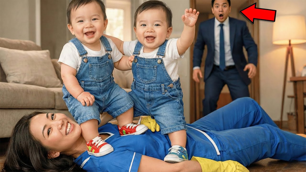 Tỷ phú giả vờ đi công tác — và sững sờ khi phát hiện cô bảo mẫu làm điều này cùng các con mình!