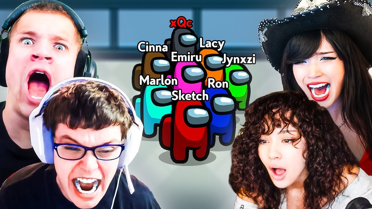 This Streamer Among Us Lobby Was Pure Chaos..