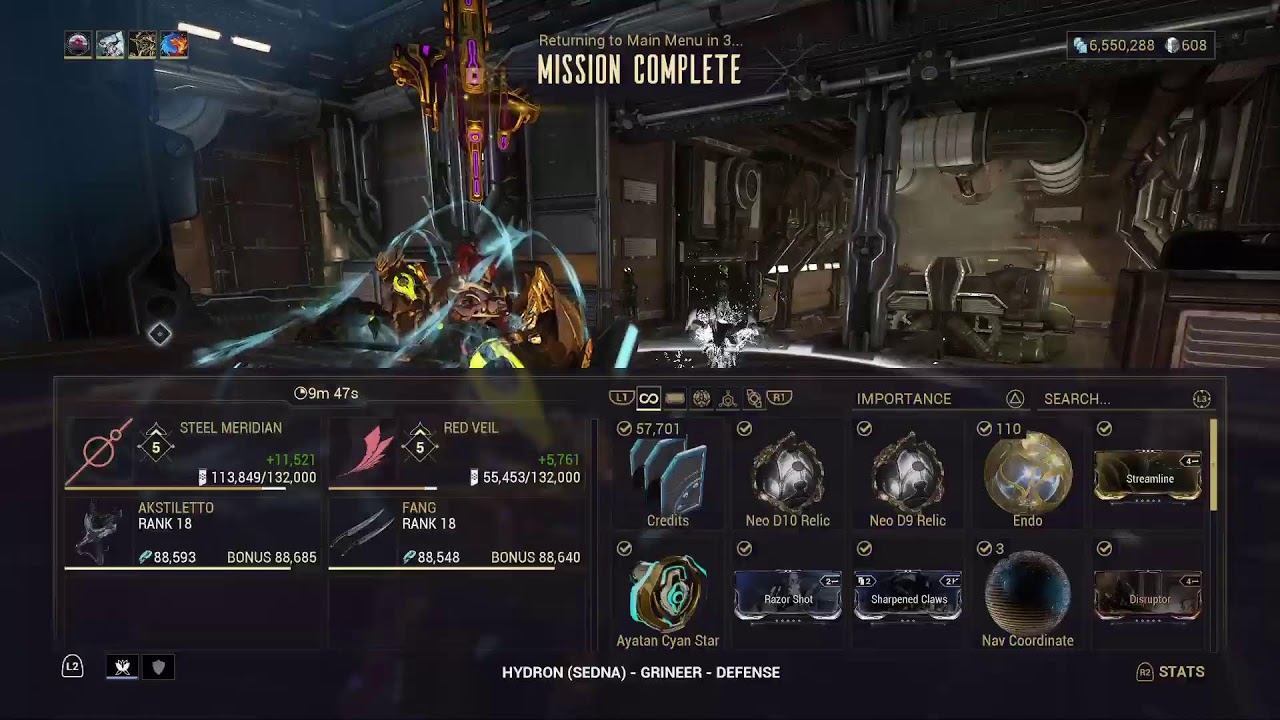 Warframe Chill Stream