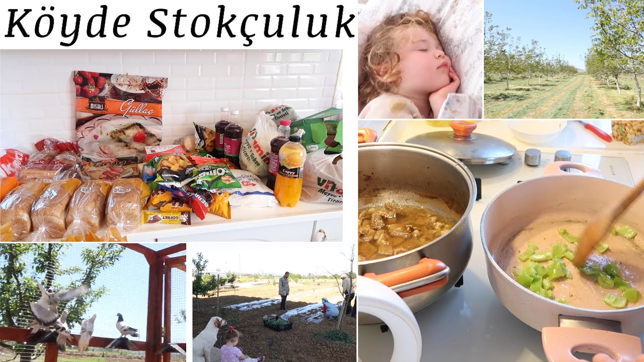 UZUN ÖMÜRLÜ ÜRÜNLERLE MARKET ALIŞVERİŞİ “stok” günün menüsü-yoncalar biçildi