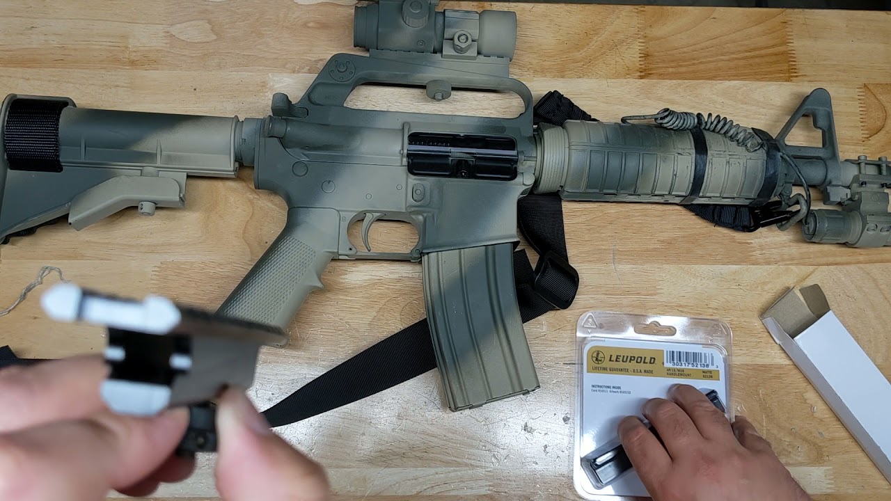 Gordon Carbine - Black Hawk Down Build E.5 Leupold M4 Mount No