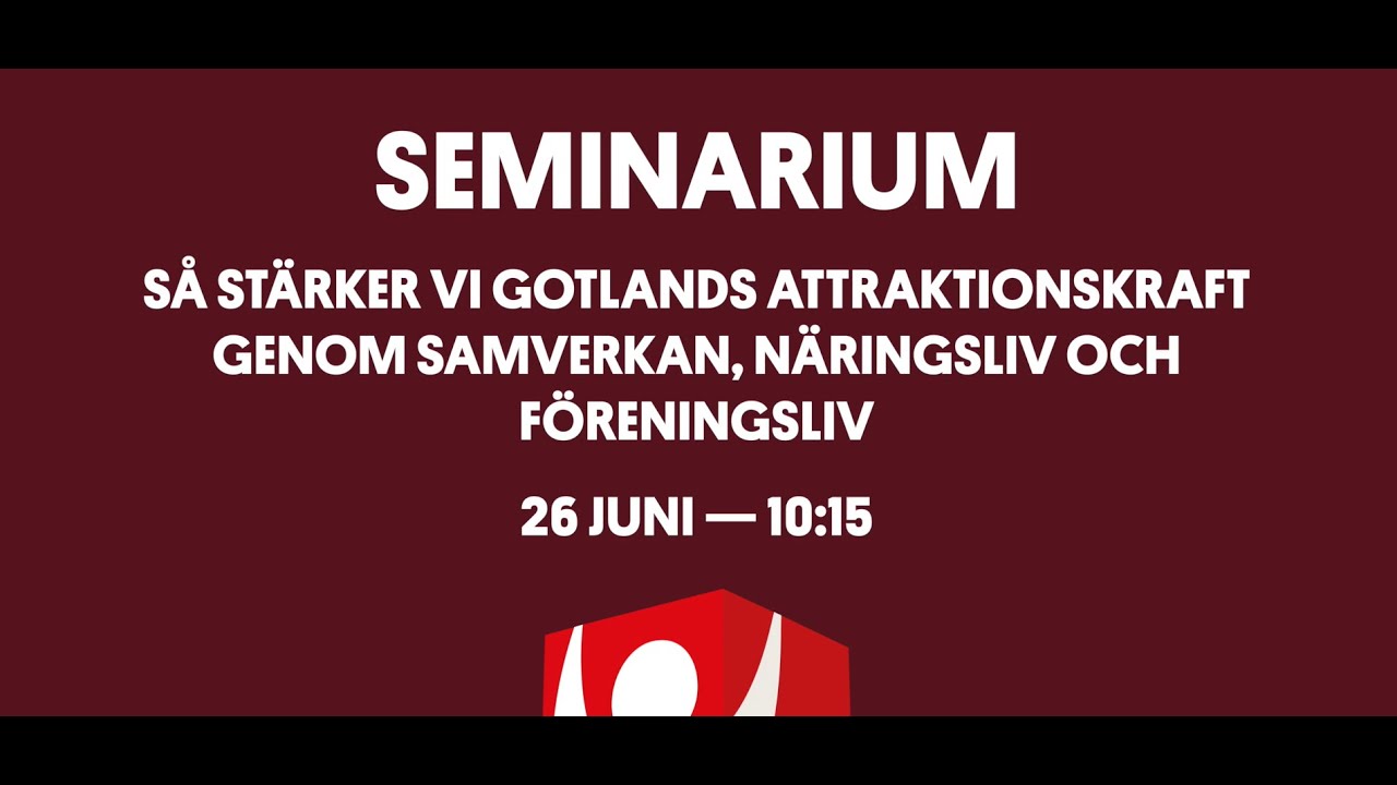 Så stärker vi Gotlands attraktionskraft genom samverkan, näringsliv och föreningsliv – Svenska Spel