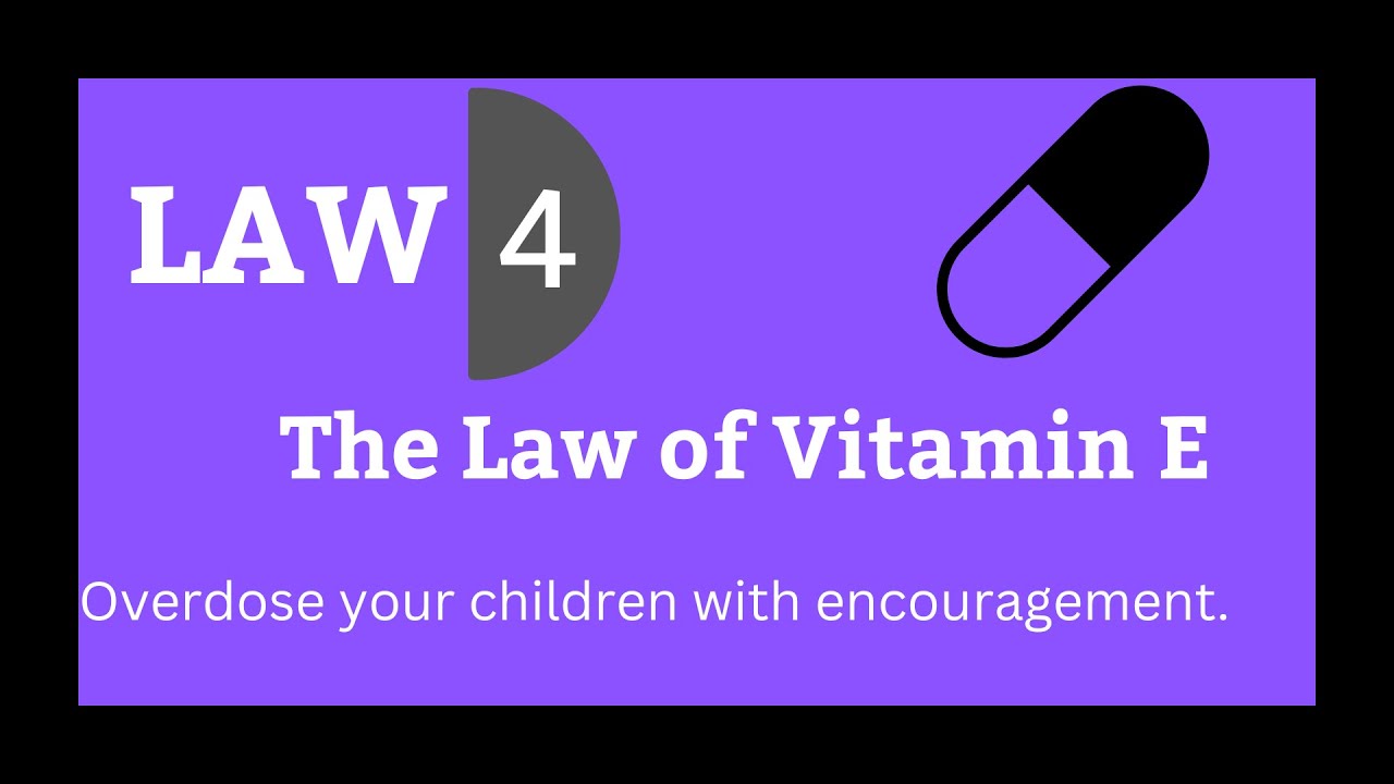 The Law of Vitamin E: Overdose your children with Encouragement featuring guest, Jeffrey Shears