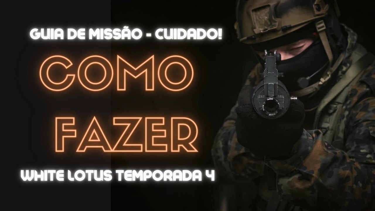 DMZ - OPERAÇÃO CUIDADO WHITE LOTUS TEMPORADA 4