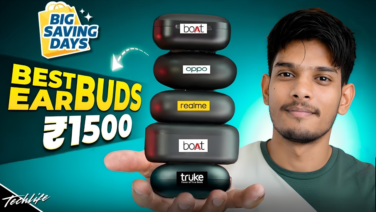Best Earbuds Under ₹1500 🎵 Top 3 Best TWS Under ₹1000 🔥 Best Budget TWS / Earbuds in India 2026