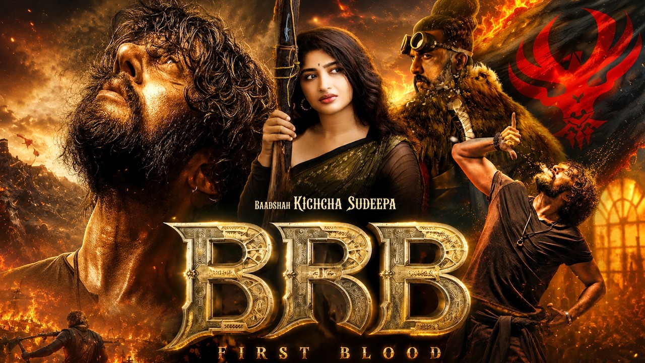 BRB (HD) | Kichcha Sudeepa, Sreeleela | New Released Blockbuster Hindi Dubbed Movie 2026