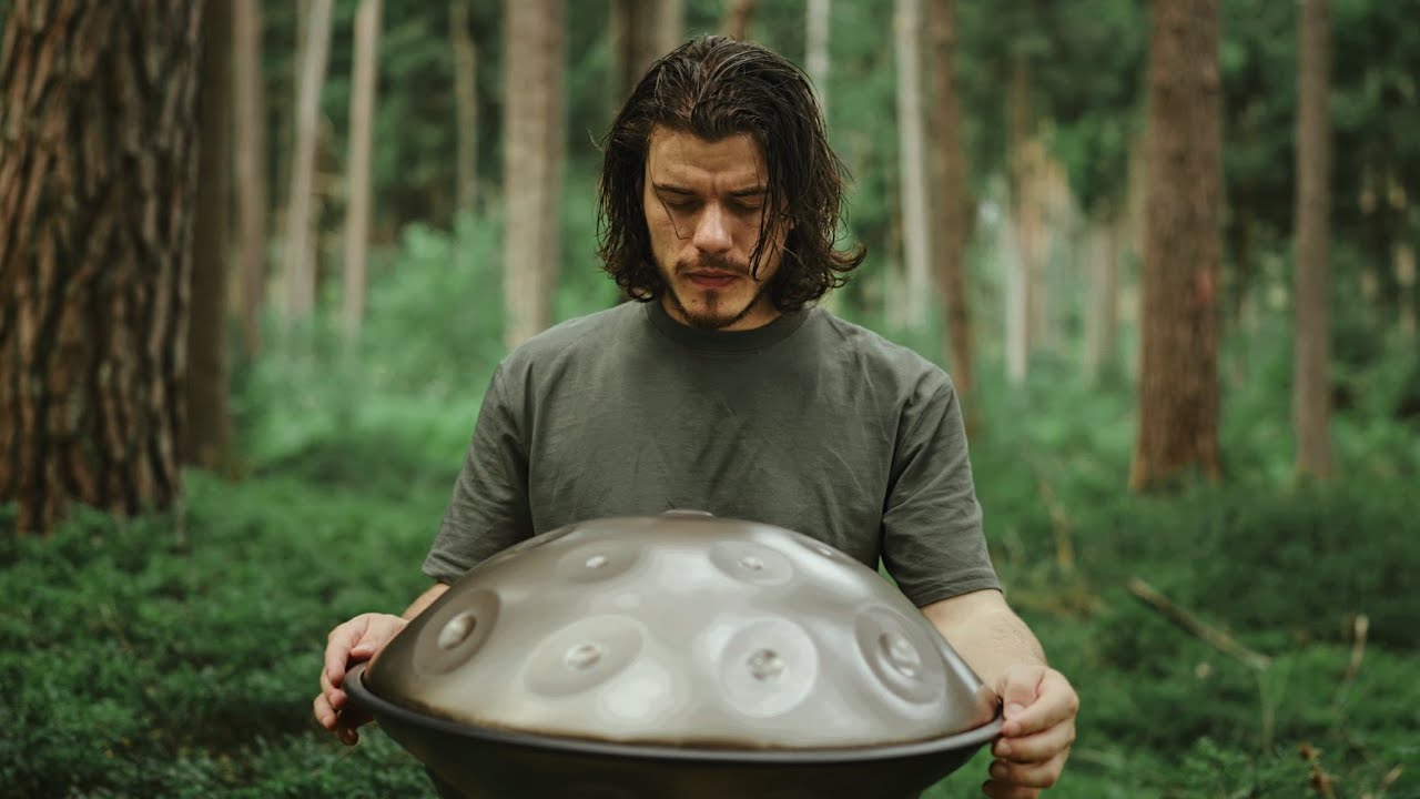 Konstantin Rössler - Forest Meditation Echoes / 1 Hour Handpan Meditation Music