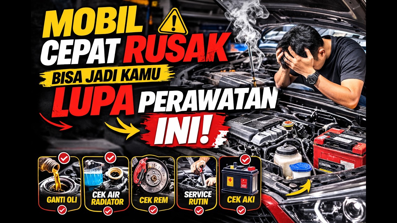 Mobil Cepat Rusak  Bisa Jadi Kamu Lupa Perawatan S