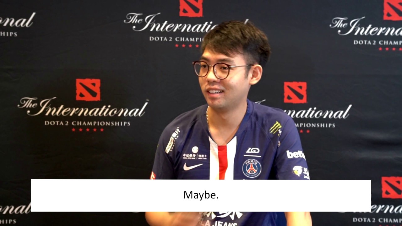TI9 PSG.LGD Somnus Interview | TI9 Maybe 媒体日采访