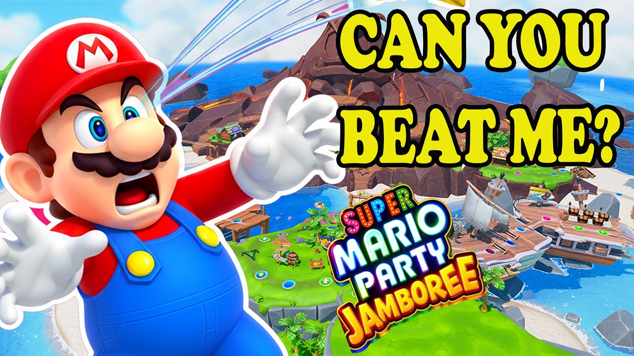 I BET 10,000 COINS I WIN THIS BOARD! ⭐️ (Mario Party Jamboree Viewer Games) (Round 2)