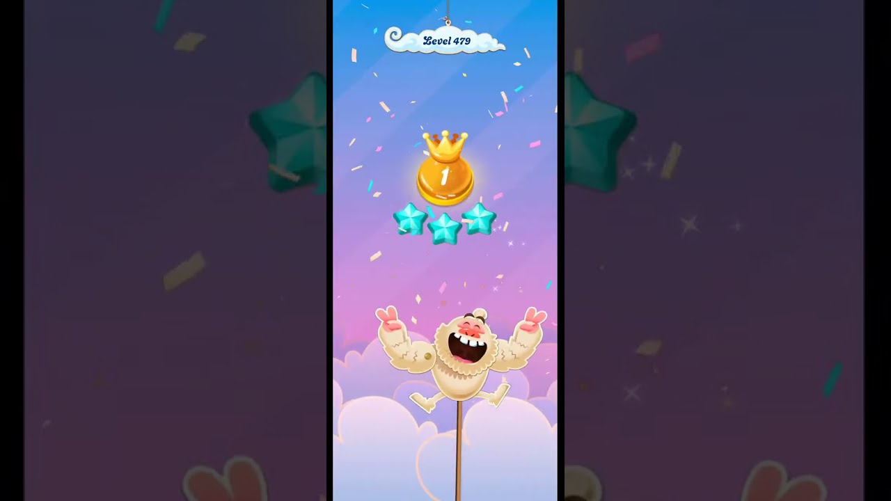 Sweet Victory in Candy Crush 🎉