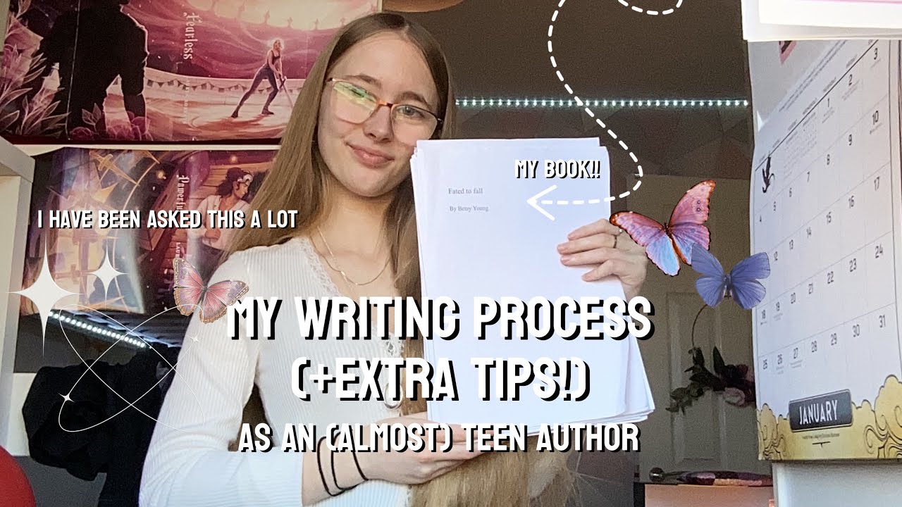 My requested writing process!!💗 