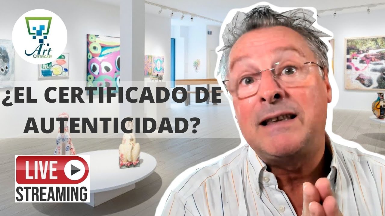 ¿qué es un certificado de autenticidad para artistas?