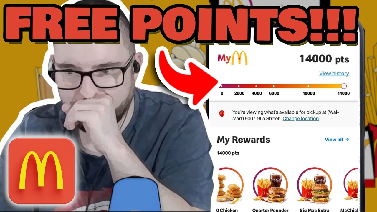 Free McDonald's Rewards Points & Food 2025 🍔 McDonalds App Promo Code Method *GLITCH*