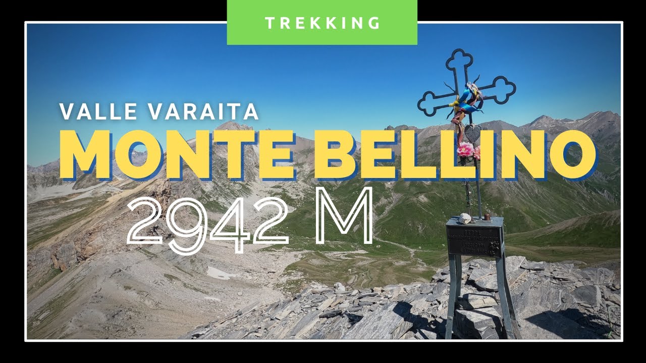 Monte BELLINO 2942 M da sant'Anna di Bellino, Valle Varaita - Trekking