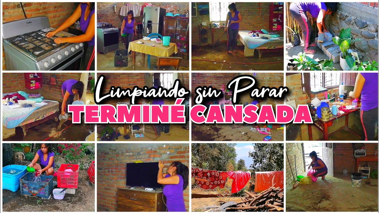 LIMPIAMOS TODO EL DÍA 🥵 || Se me quemaron las plantas