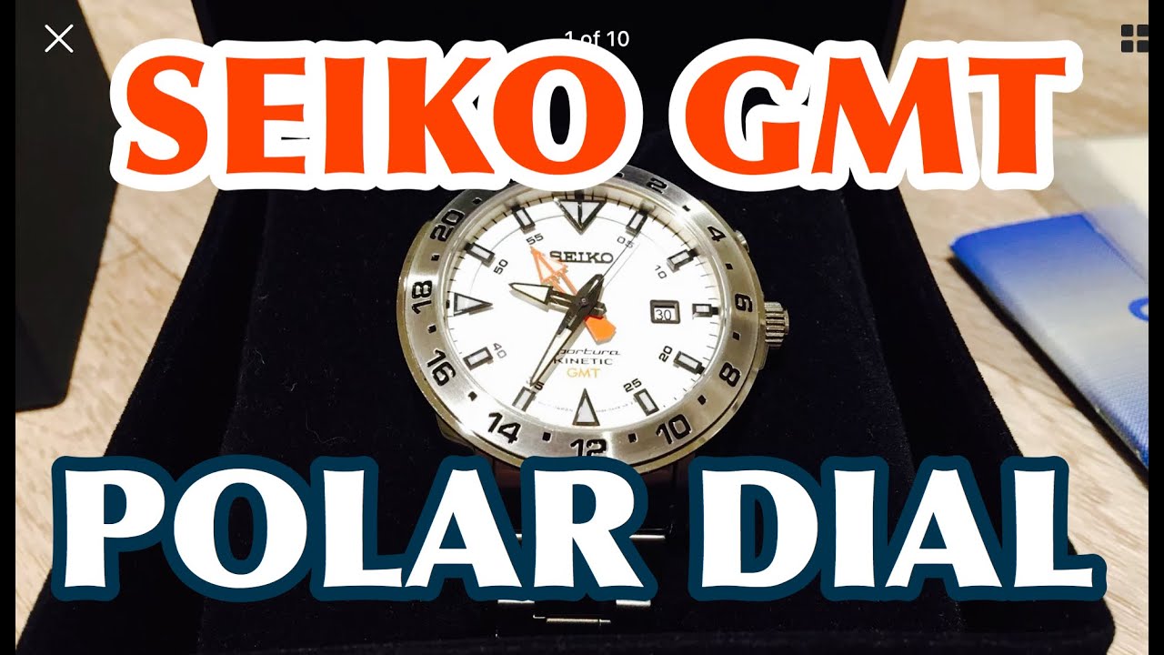 SEIKO GMT POLAR SUN025P1 Japan's ANSWER TO THE ROLEX EXPLORER II