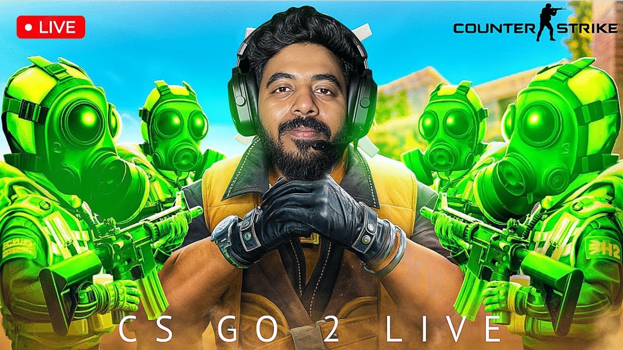 Cs2 live India - Face it Road to Level 10 #cs2 #clutches #fps