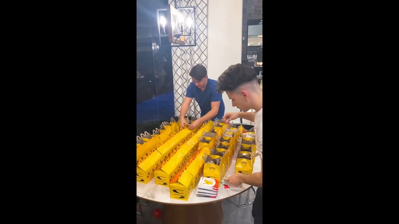 @MooseCraft Collecting All The Pokemon Happy Meals! #shorts