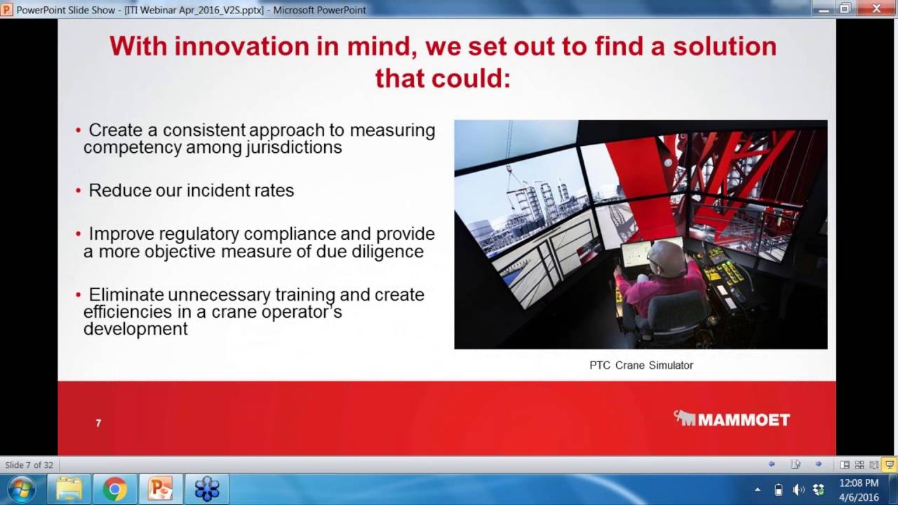 International Competency Assessment Board (I-CAB) Assessment: Cranes Rigging & Lifting