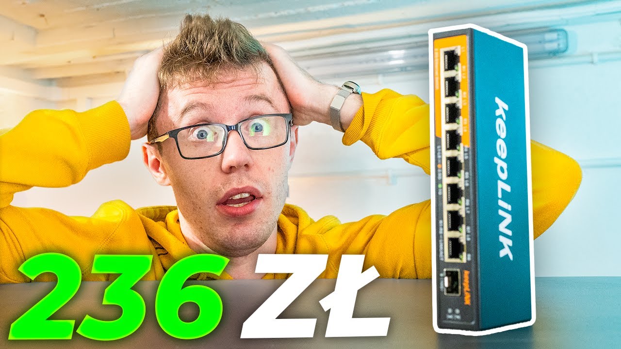 NAJTAŃSZY SWITCH 2,5Gb Z ALIEXPRESS
