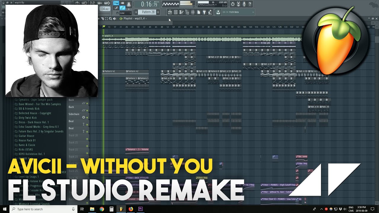 Avicii - Without You (FL Studio Remake 12)