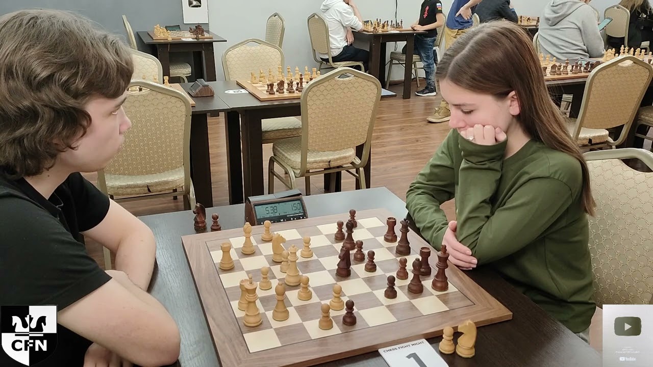 V. Zakirov (1998) vs WFM Fatality (1987). Chess Fight Night. CFN. Blitz