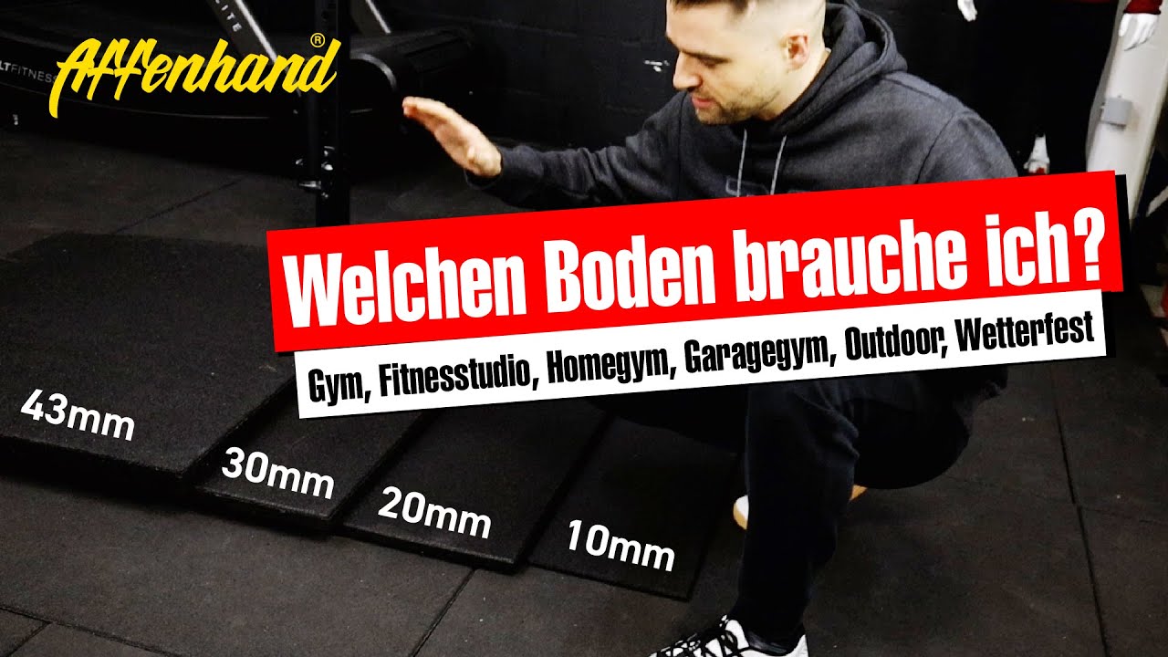 Alles, was du &uuml;ber Sportb&ouml;den und Bodenmatten f&uuml;rs Home Gym wissen musst | KAUFBERATUNG
