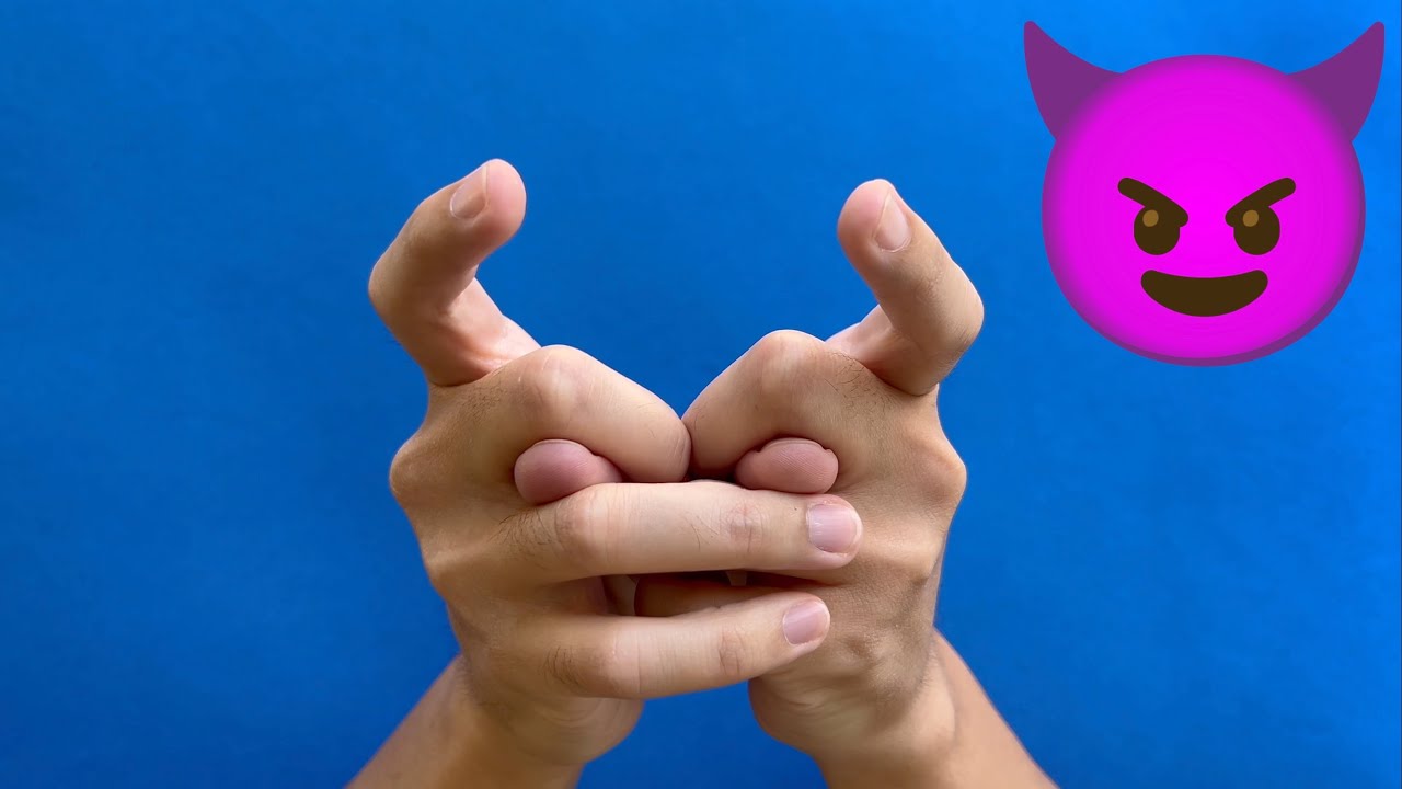 DEMON 😈 Hand Puppet Tutorial