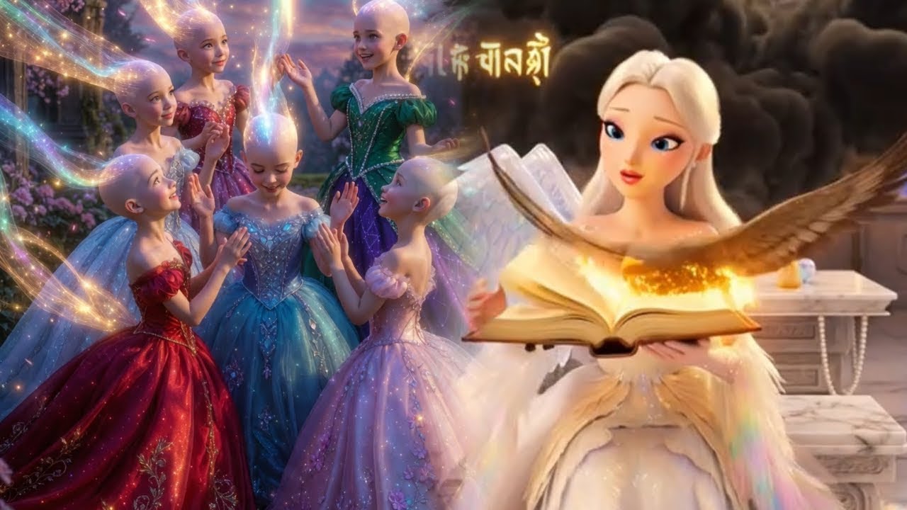 Magical Flower and Bald Princess\Fairytales story\Fairyland\bedtime fairytale 