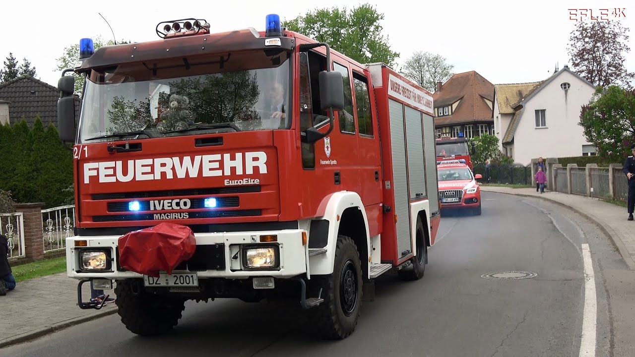 Festumzug zum Floriansfest der FF Sprotta