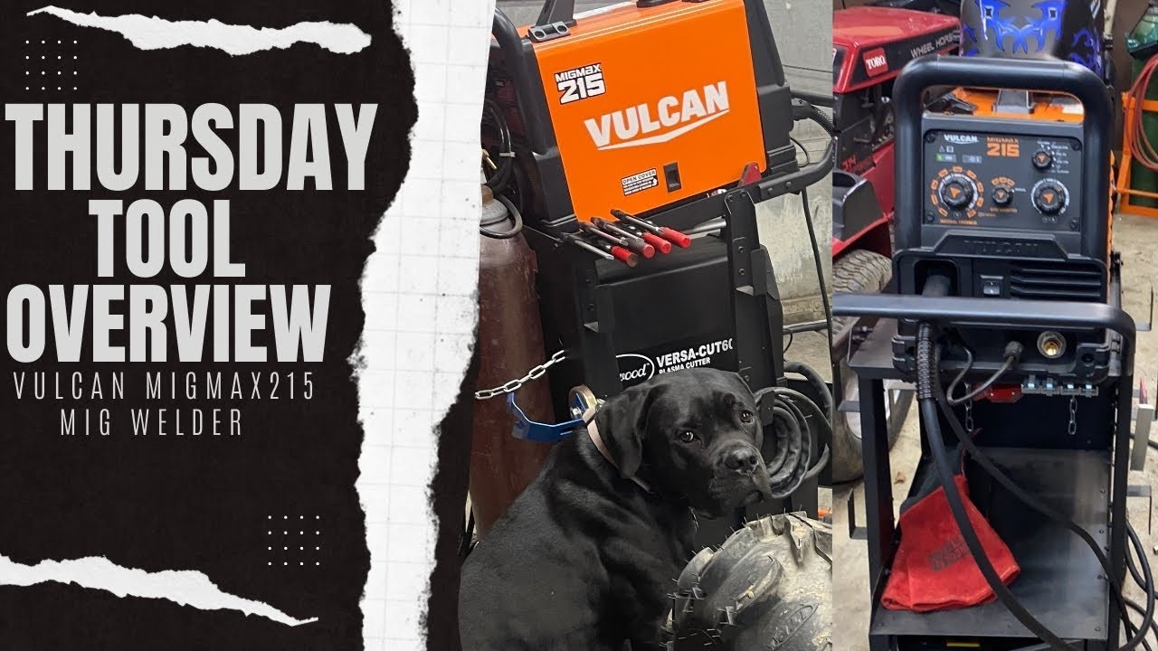 TTO: Unleashing Precision Welds with the Vulcan Migmax 215 Welder #tools