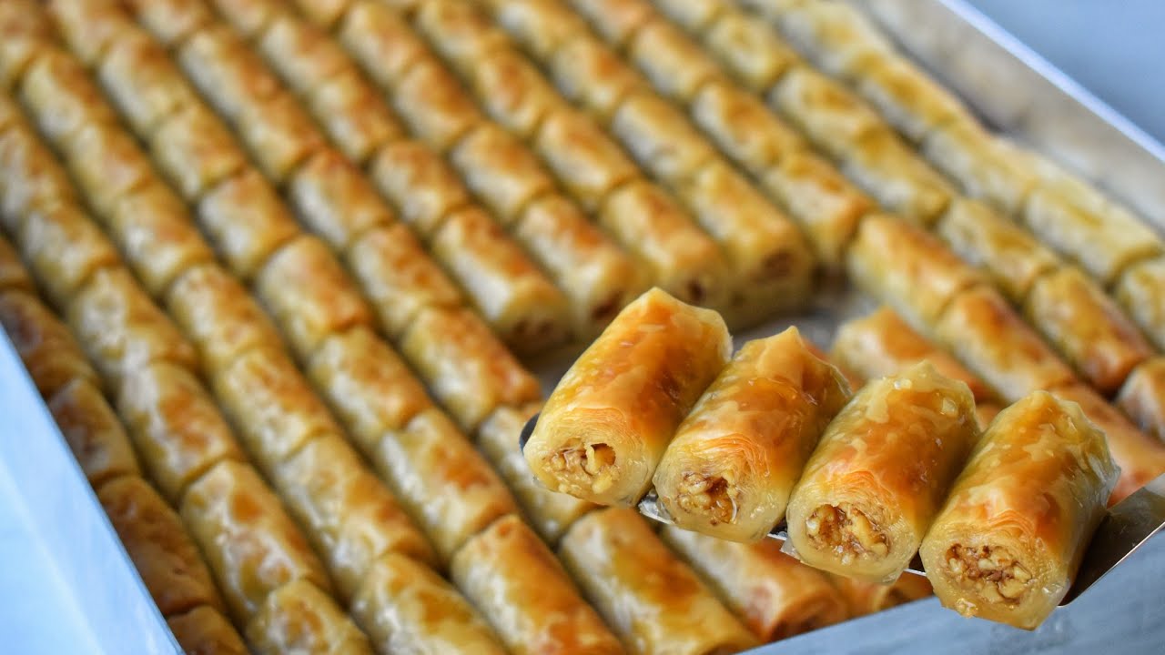 HAMUR AÇMAK YOK❗BU KADAR KOLAY VE BU KADAR LEZZETLİ BİR  BAKLAVA  OLAMAZ😃 HERKES KOLAYLIKLA YAPAR 👌
