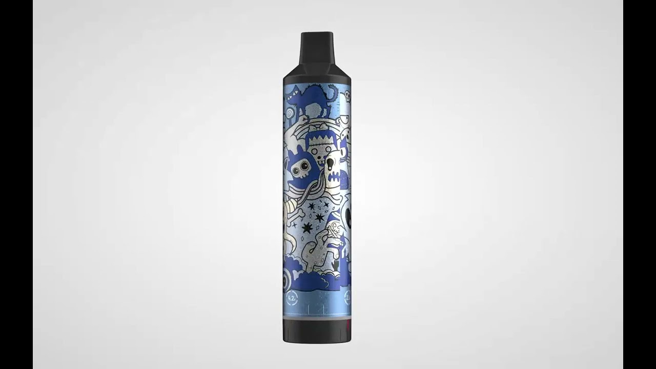 Longmada New Round Shape CBD Vape Blue