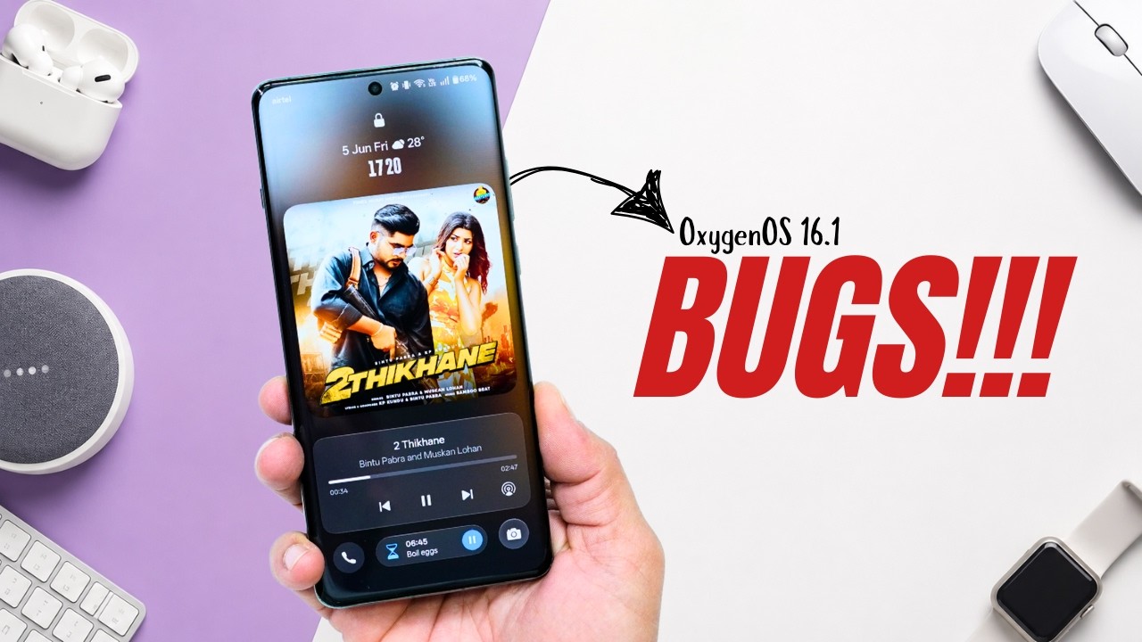 🚨ВНИМАНИЕ! OxygenOS 16.1 содержит ошибки 😳 Пользователи OnePlus, обратите внимание перед обновлен...