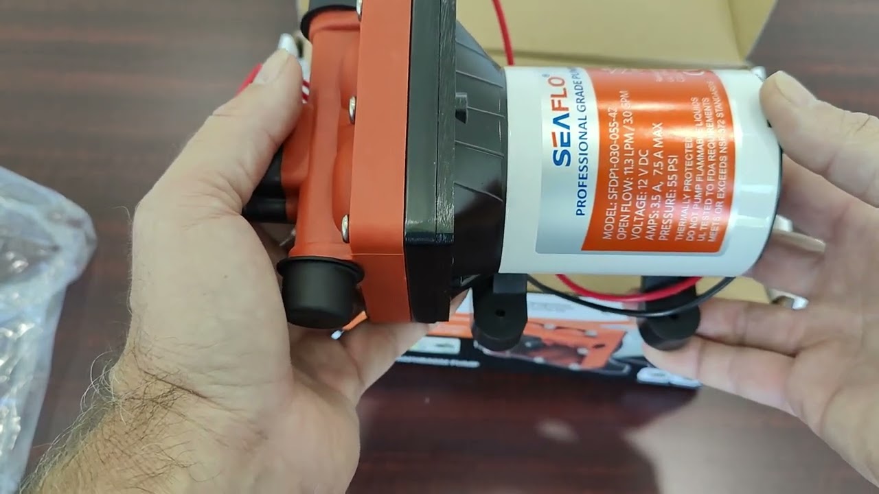 SEAFLO 42 Series 3.0 GPM Quiet Water Pressure Pump
