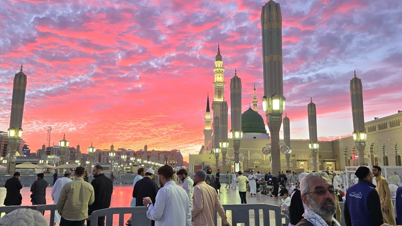 🔴 LIVE:11th Ramadan Kareem | Roza Iftar in Masjid-Al-Nabawi| Beautiful View Madinah LIVE #2026 