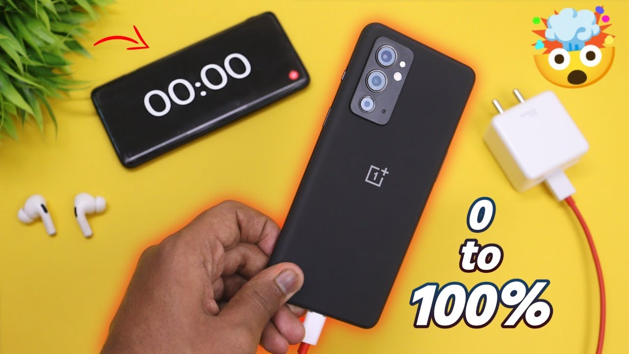 OnePlus 9RT 5G Charging Test - OnePlus 65W Battery Charging Test