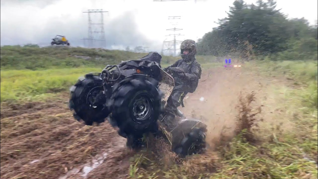 American ATV YouTube Channel crosses into Canada to hit authentic MUSKEG!