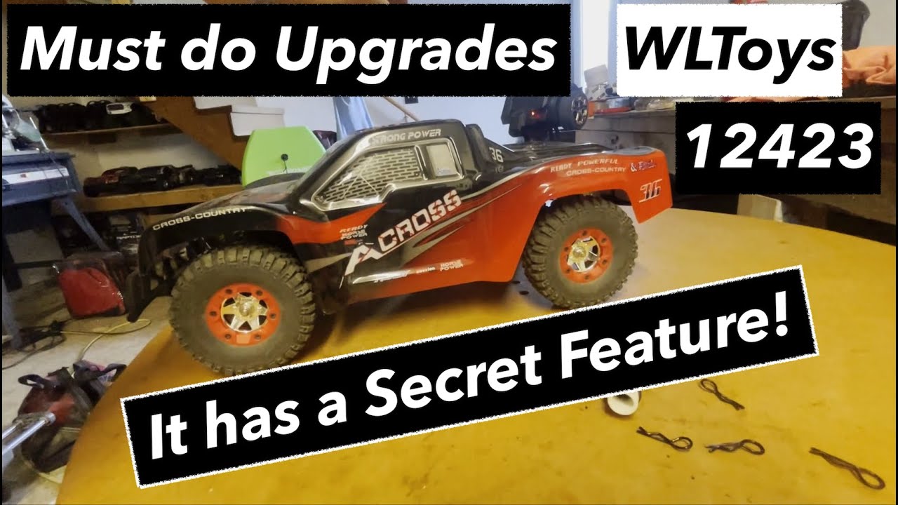 Upgrade Your WLToys 12423 Short Course Truck