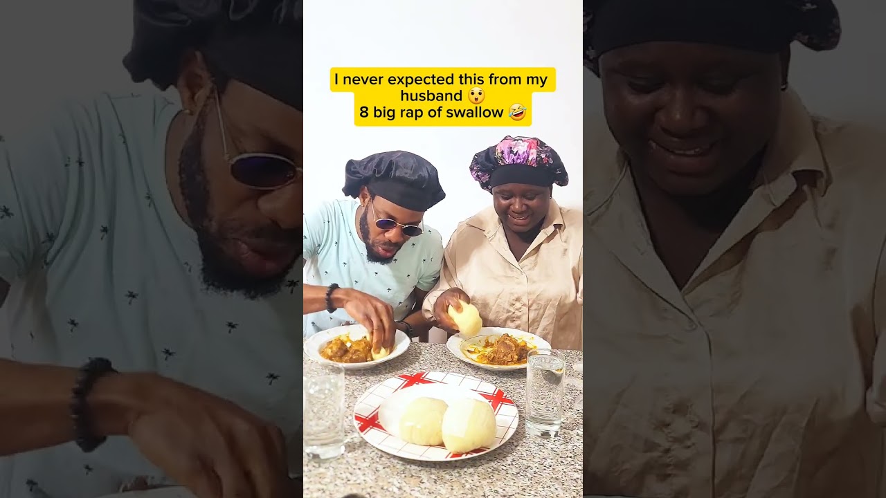 My husband and swallow na 5 and 6 🙆🤣🤣🤣 #funny #foodie #nigeria